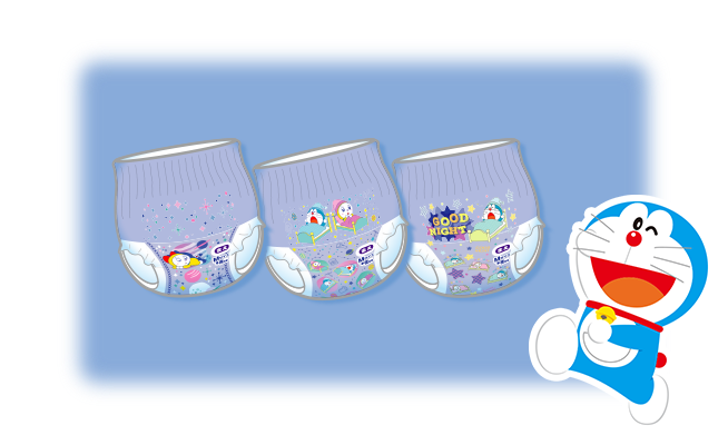 夢みるデザインのおむつ柄
