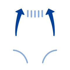 Competely-covers-the-navel shape